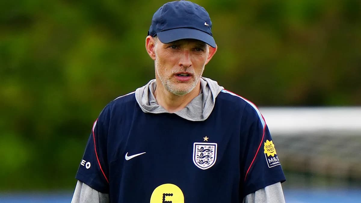 Football coach during training session outdoors