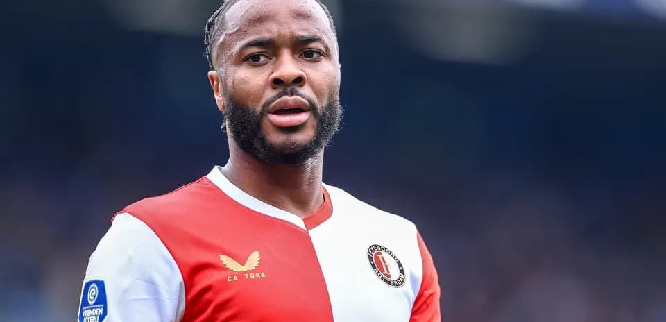 Player in Feyenoord kit during match action