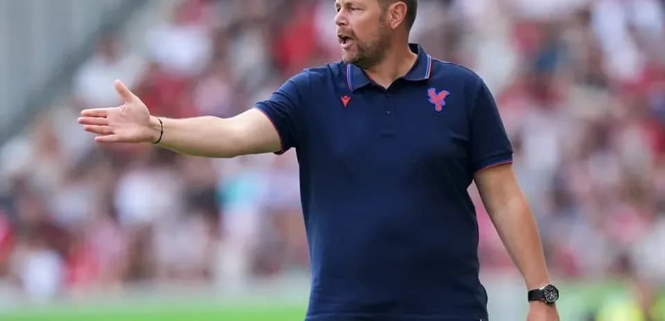 Manager gesturing during match on sideline