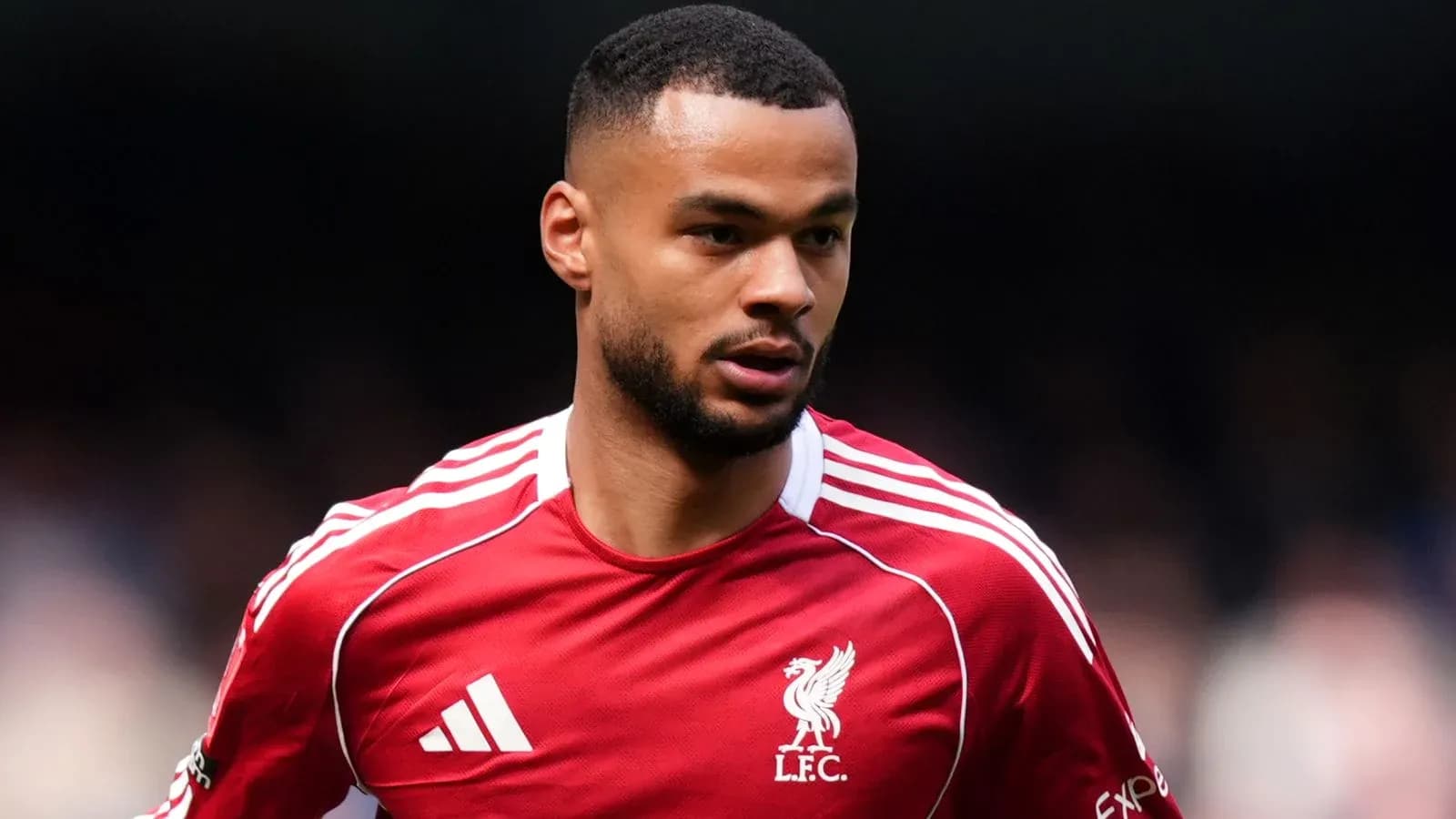 Player in Liverpool FC jersey during match