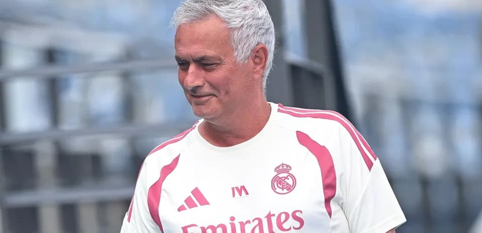 Coach in training kit during a practice session