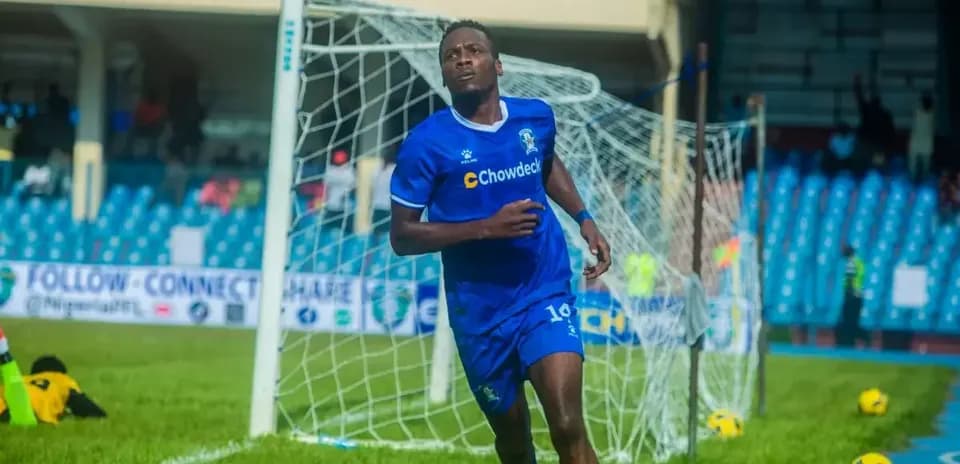 Player celebrating after scoring a goal