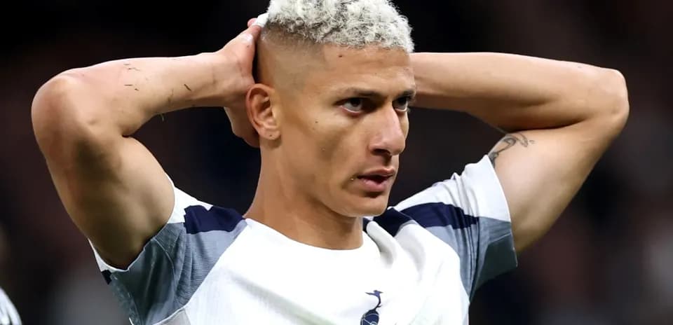 Player holding head in frustration during match