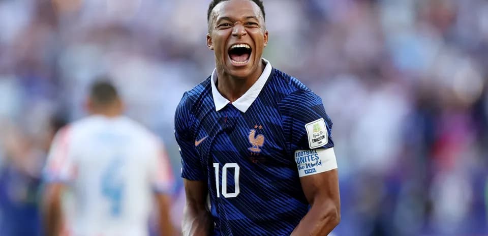 Player celebrating after scoring during a match