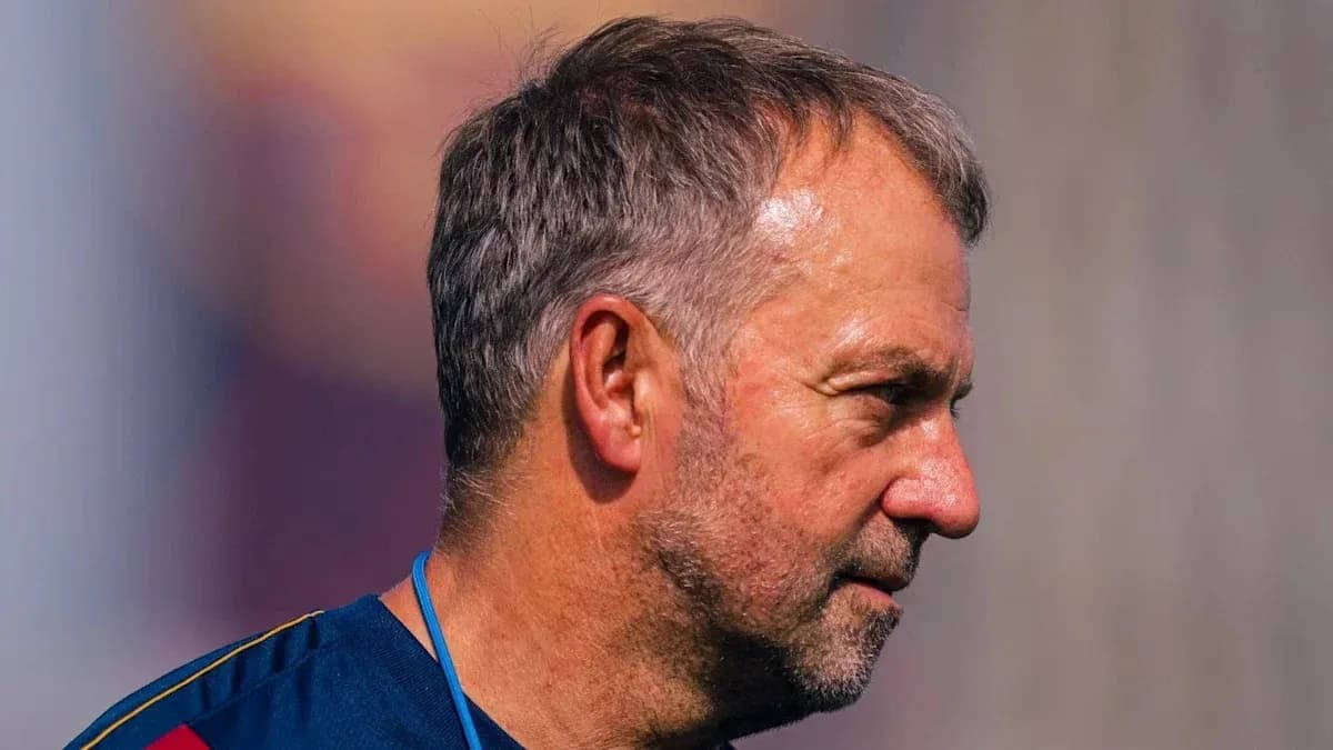 Coach observing during a training session