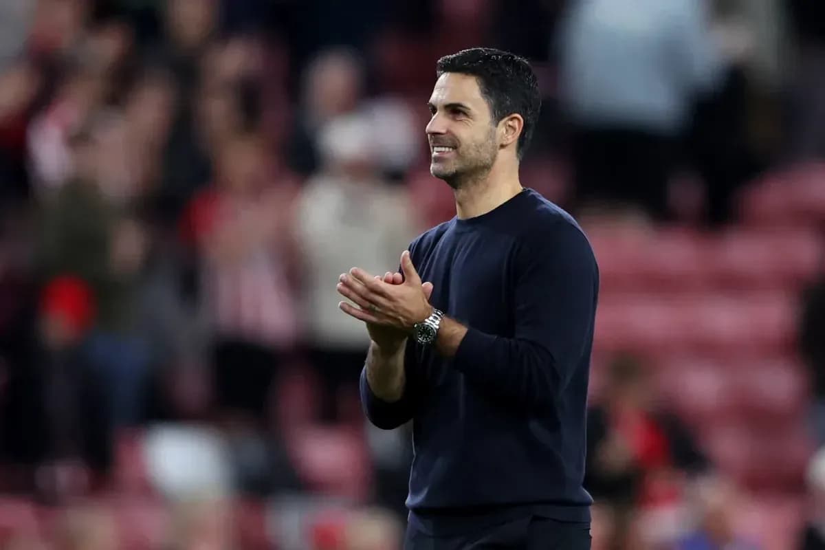 Manager applauding fans after match at stadium