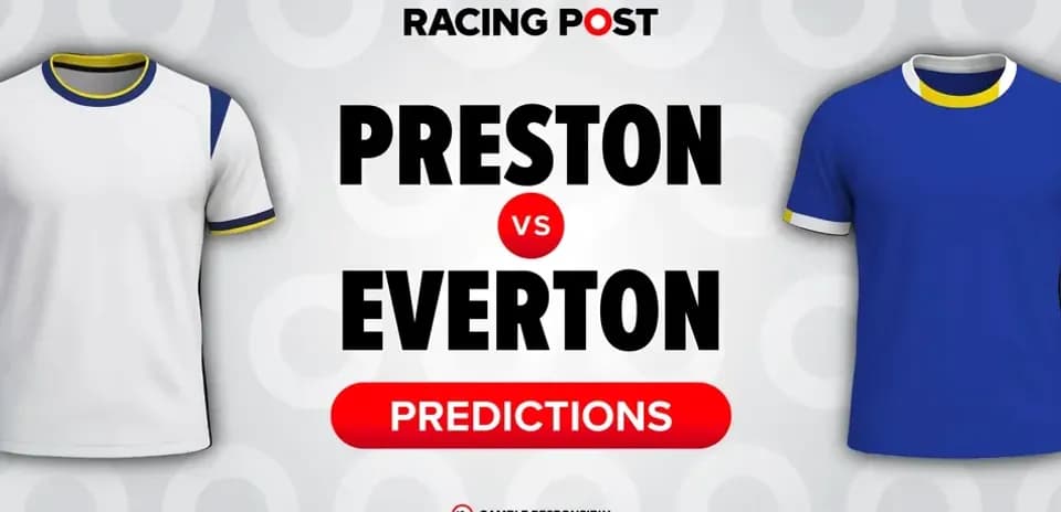 Preston and Everton jerseys with match predictions