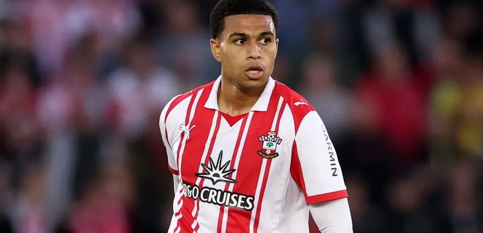 Southampton player in action during a match