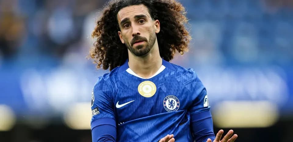 Player in blue Chelsea jersey on the field