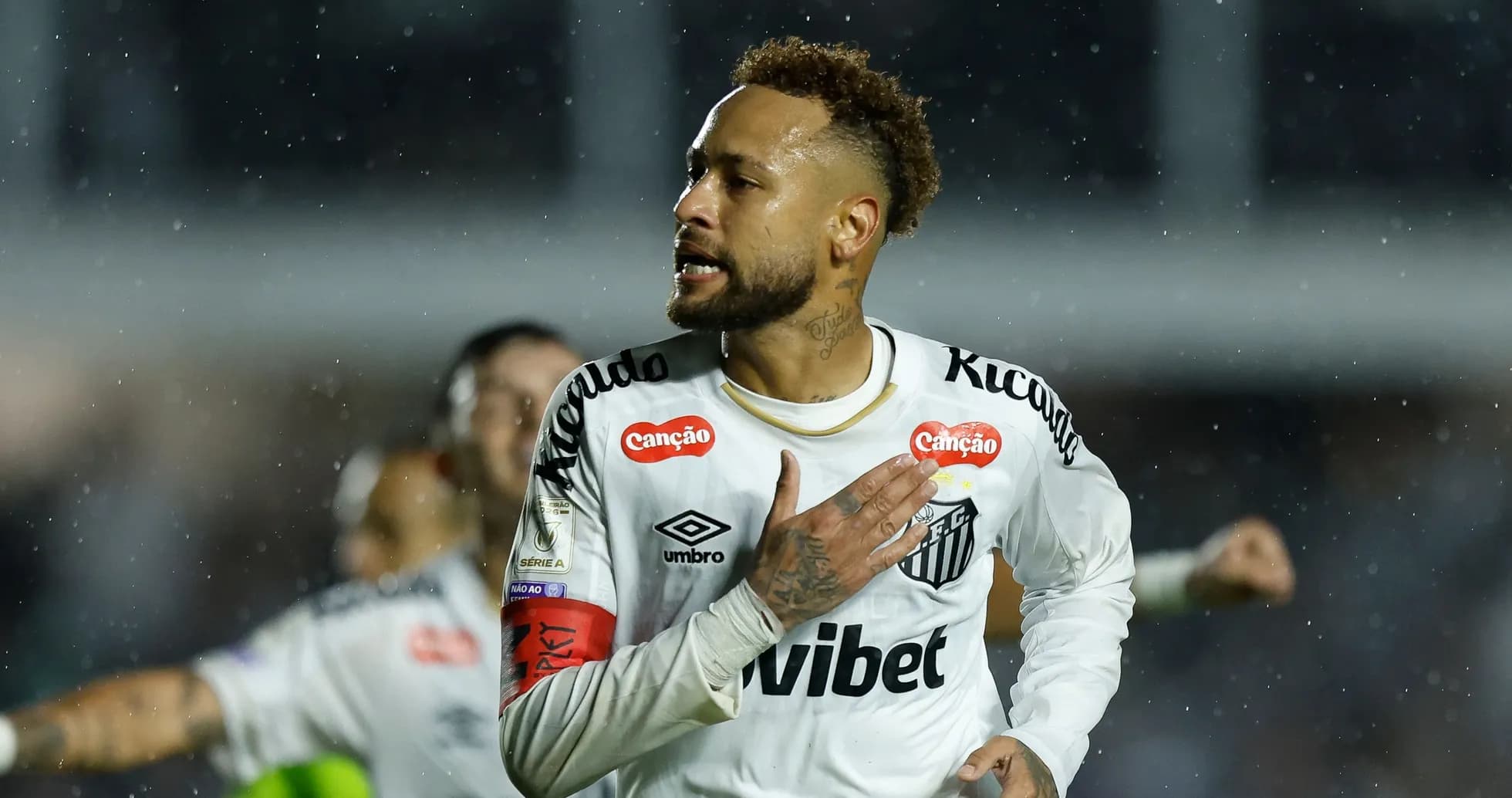 Player celebrating after scoring during a match