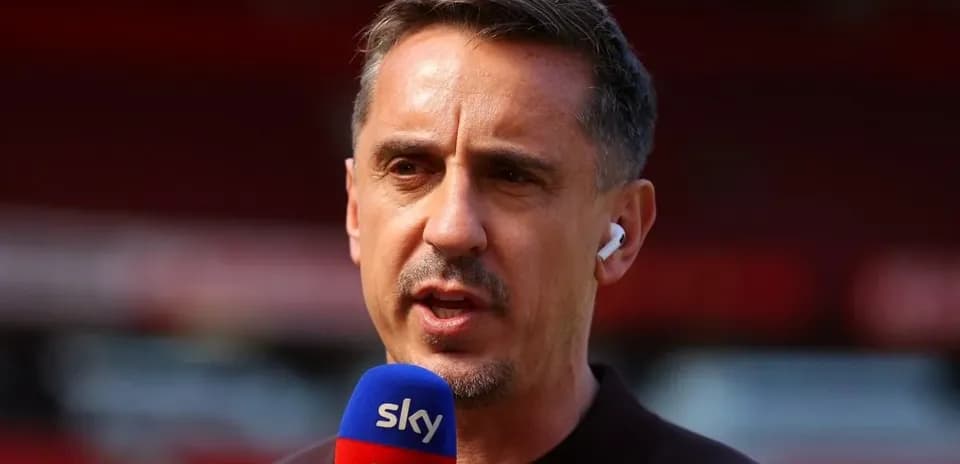 Sportscaster speaking into microphone at event