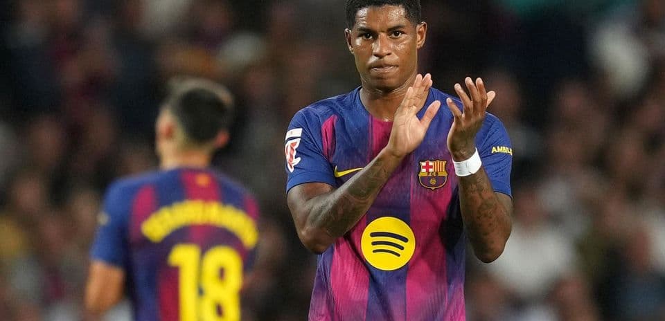 Player applauding during match at stadium