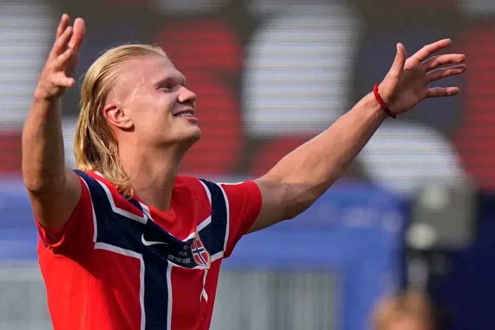 Player celebrating after scoring a goal
