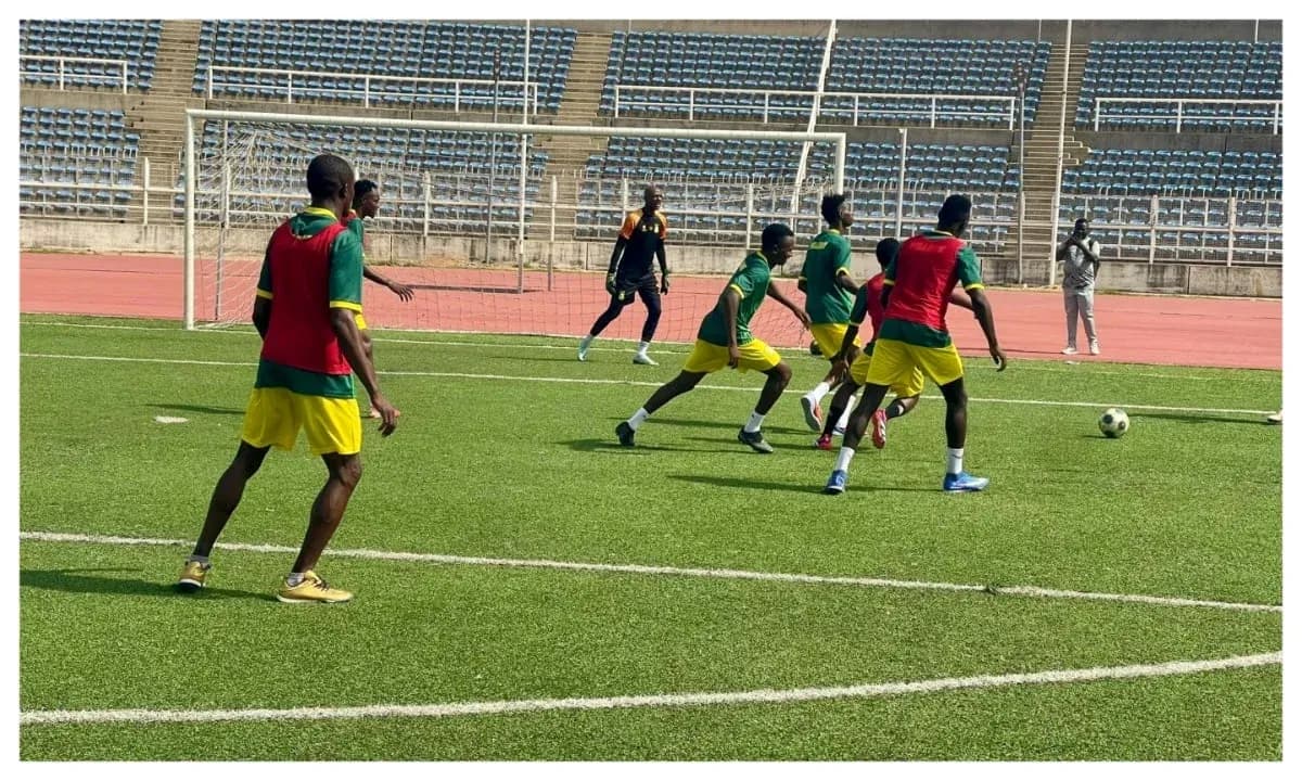 Kano Pillars training session before match