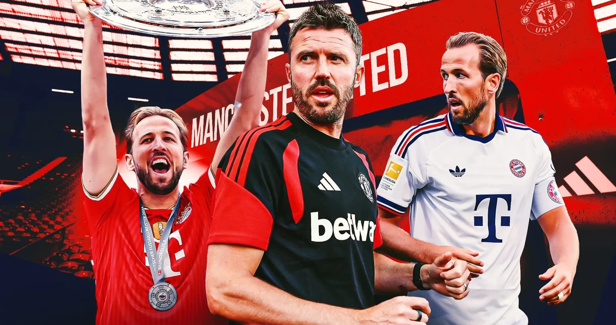 Players from Manchester United and Bayern Munich featured