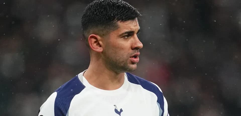 Player in Tottenham kit during match at stadium