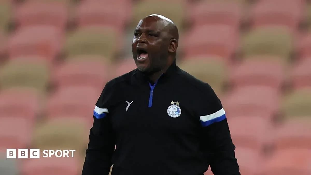 Coach shouting from the sidelines during a match