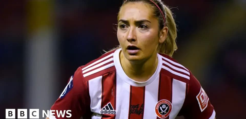 Sheffield United player focused during match