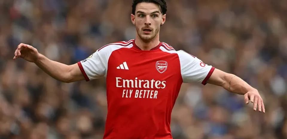 Arsenal player in action during a match