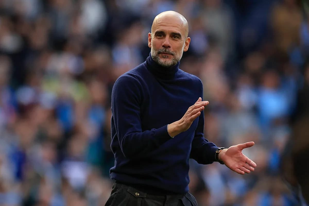 Manager gesturing during a match on the sideline