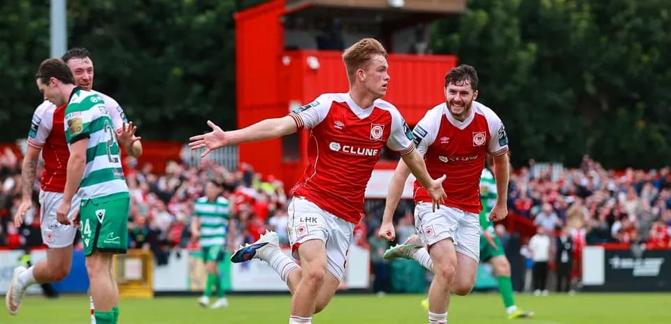 Player celebrating a goal during a match