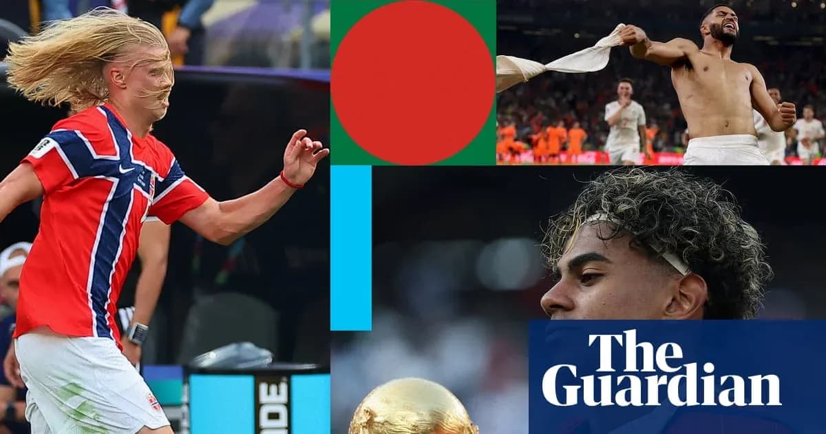 Collage of football players celebrating and playing