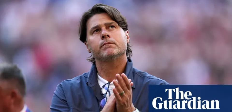 Coach looking up with hands clasped together