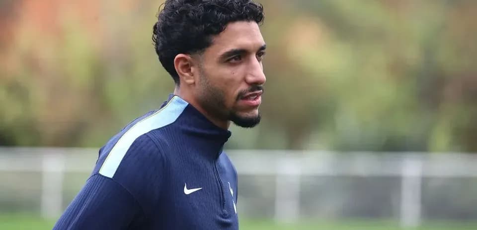 Player in training gear during practice session