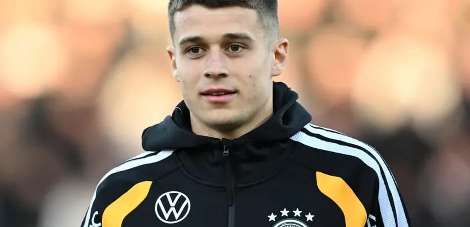 Player in Germany national team training attire