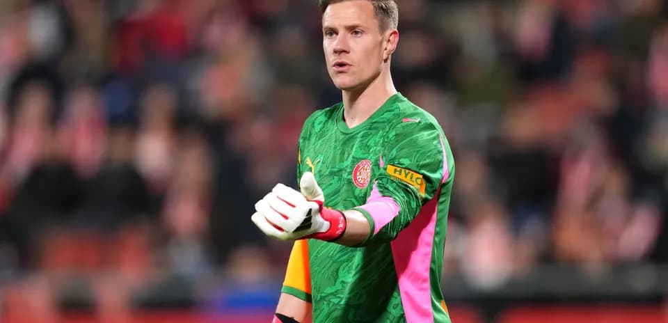 Goalkeeper gesturing during a match on field