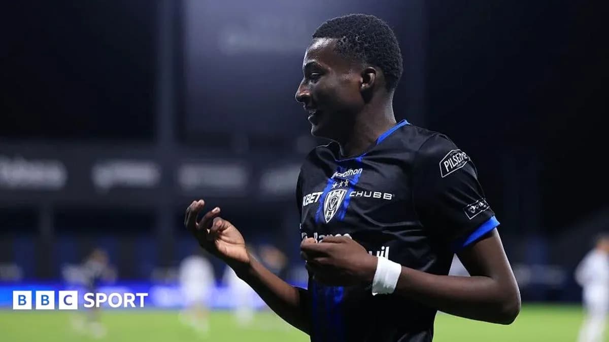 Player celebrating after scoring a goal during match