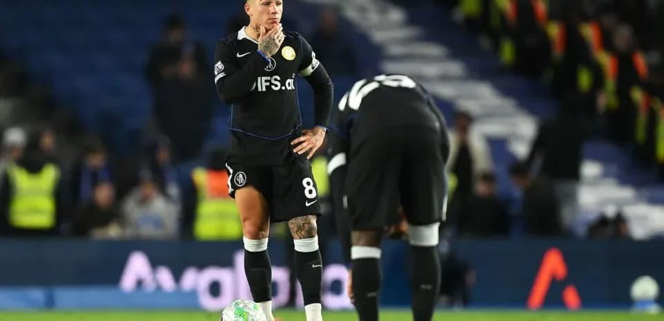 Chelsea player during Premier League match