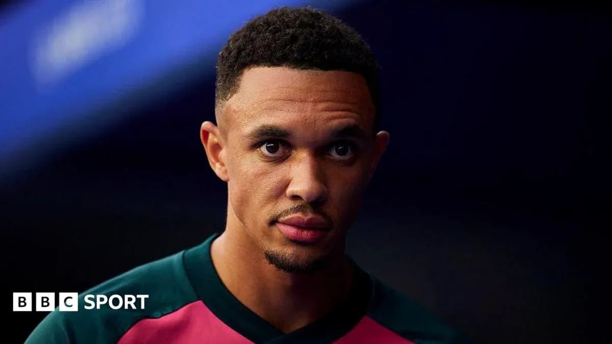 Player in training kit looking into the camera