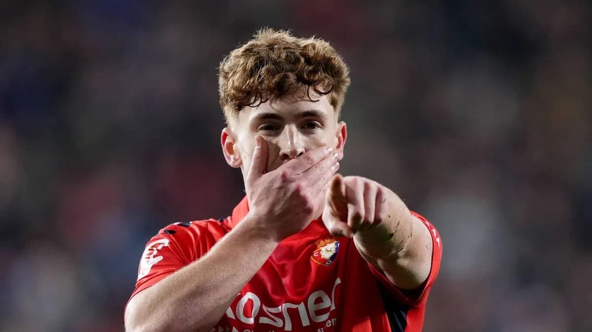 Player celebrating with hand gesture on the field