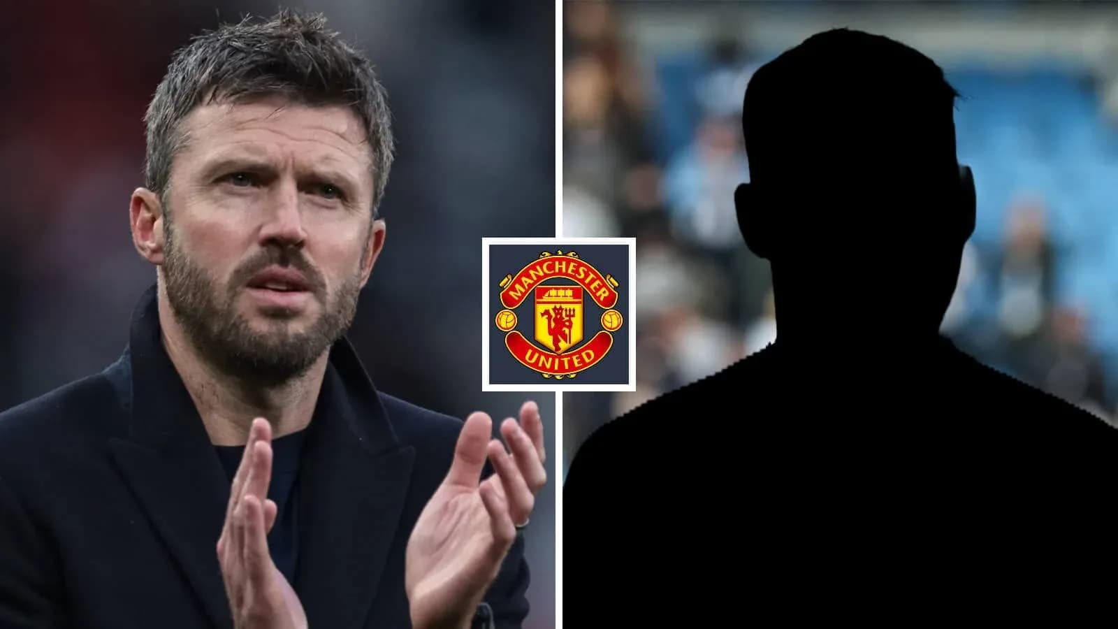 Manchester United manager gesturing during match