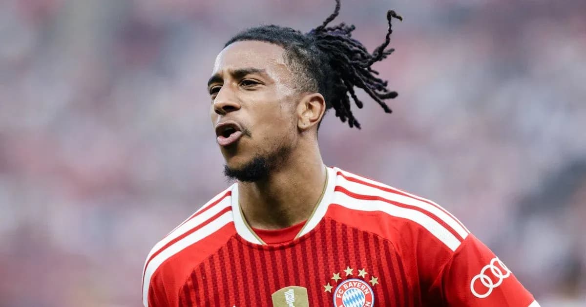 Bayern Munich player celebrating on the field