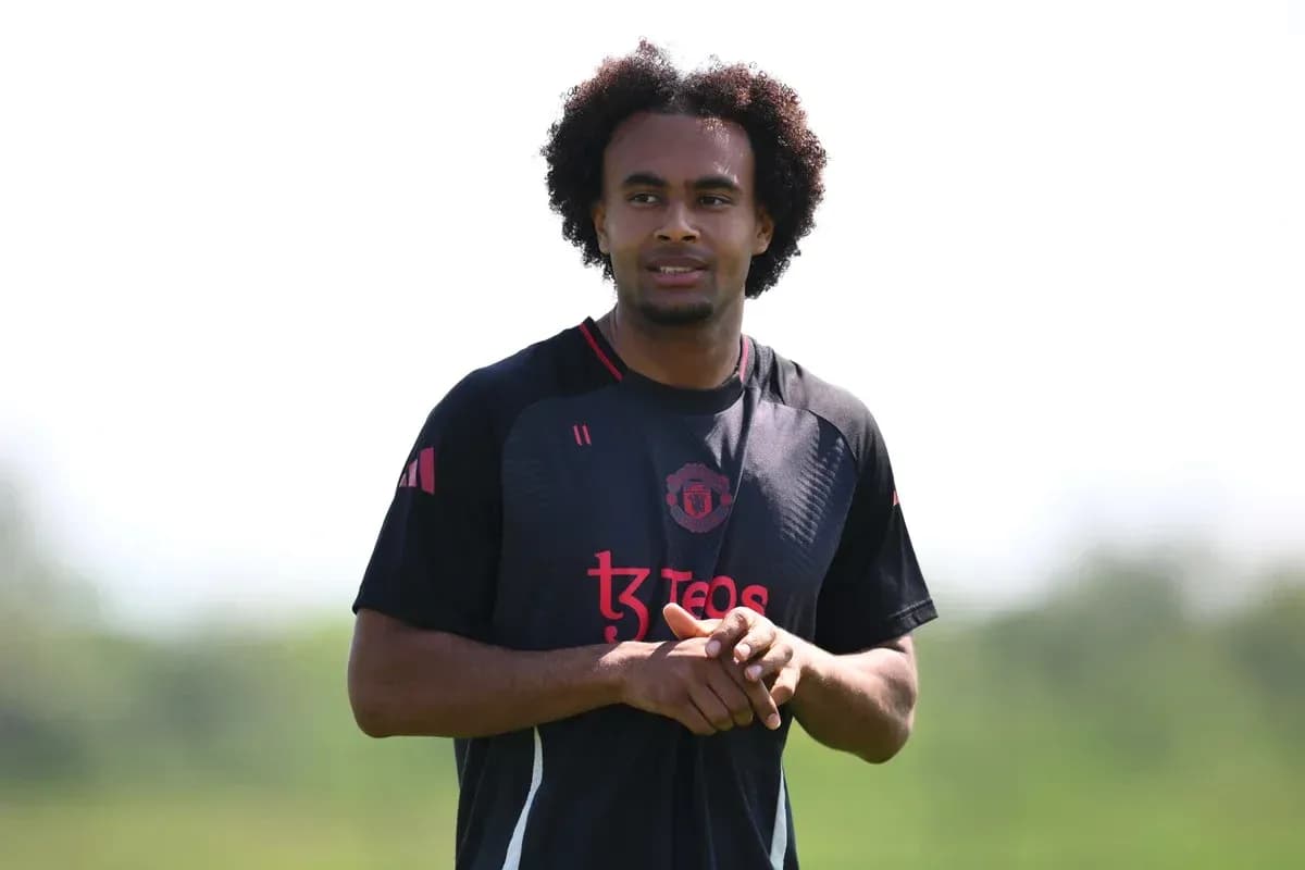 Player in training kit during practice session