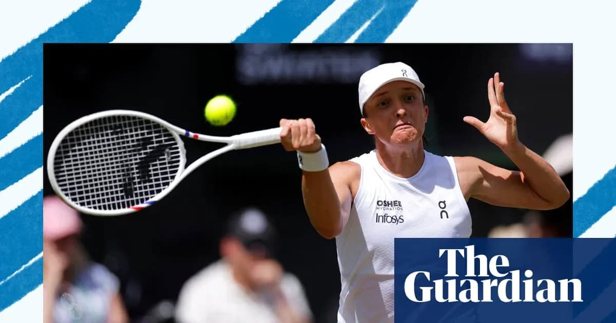 Player hitting a backhand during tennis match