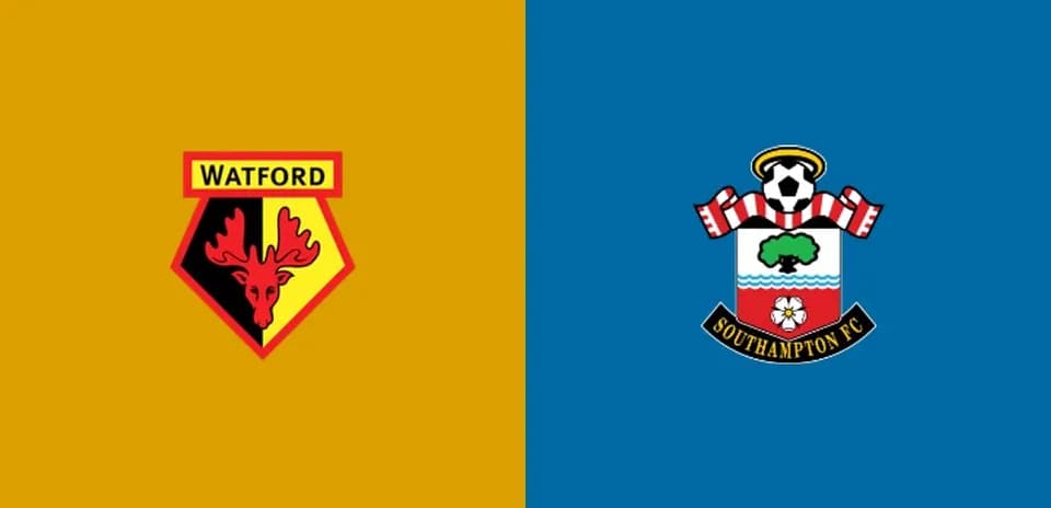 Watford and Southampton FC logos side by side