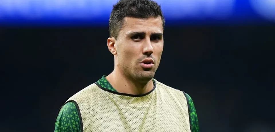 Player warming up on the field before match