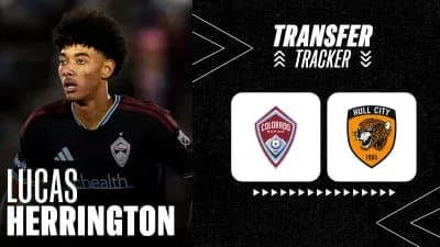 Lucas Herrington featured in transfer update graphic