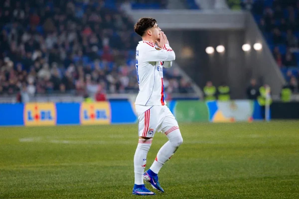 Player celebrating after scoring a goal on field