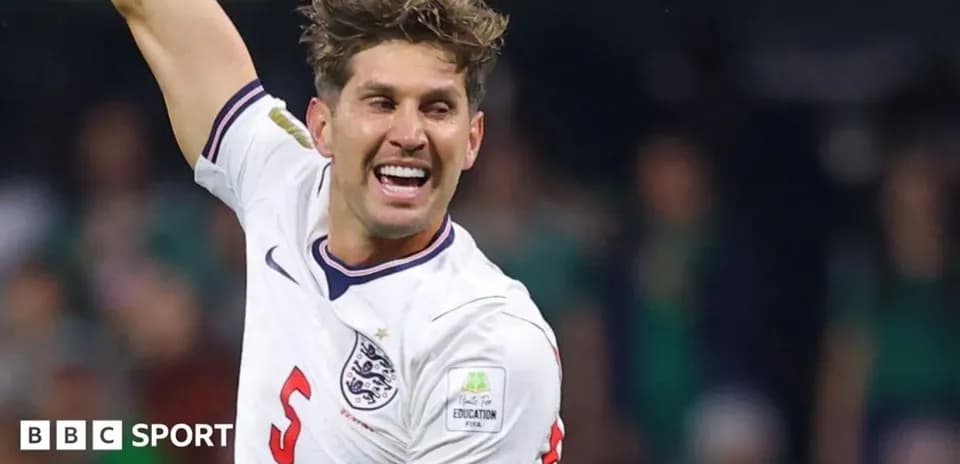 Player celebrating during a match in England kit