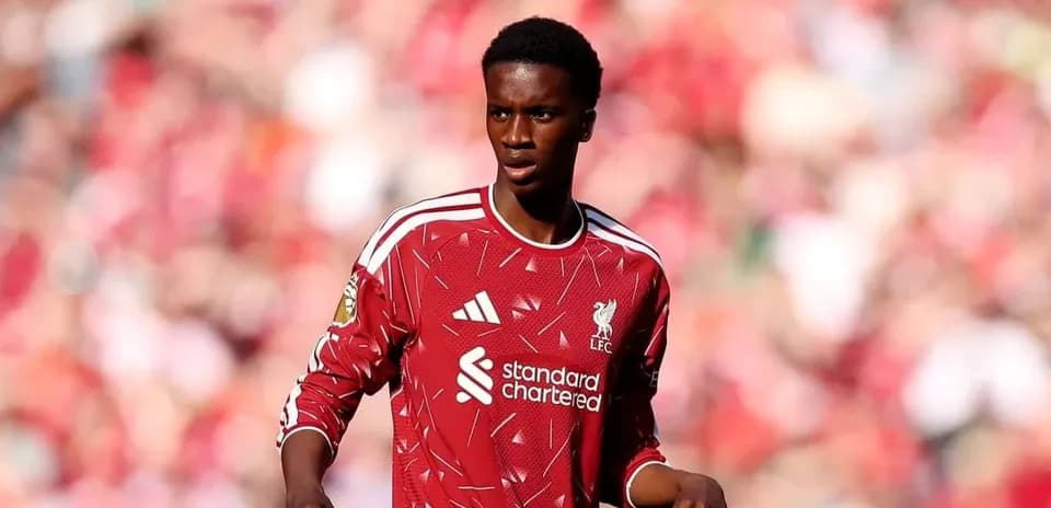 Player in Liverpool kit during a match