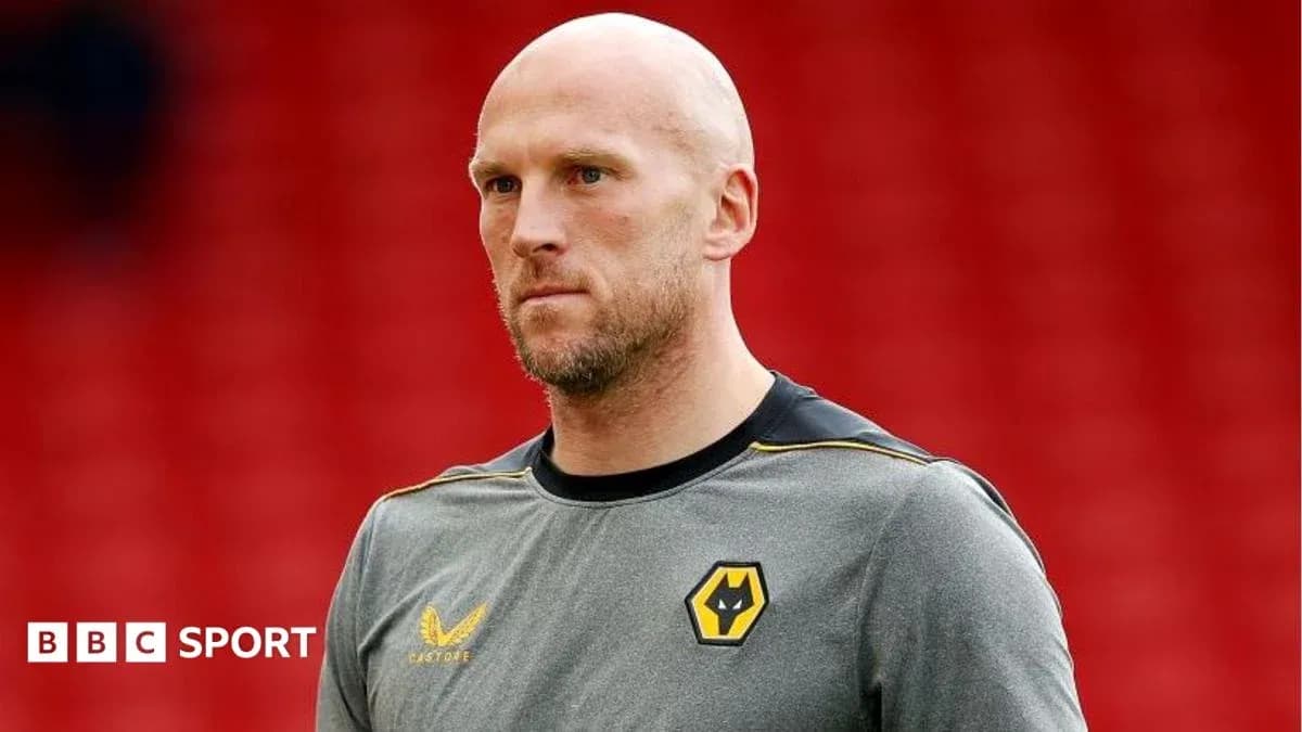 Player in Wolves training kit during warm-up