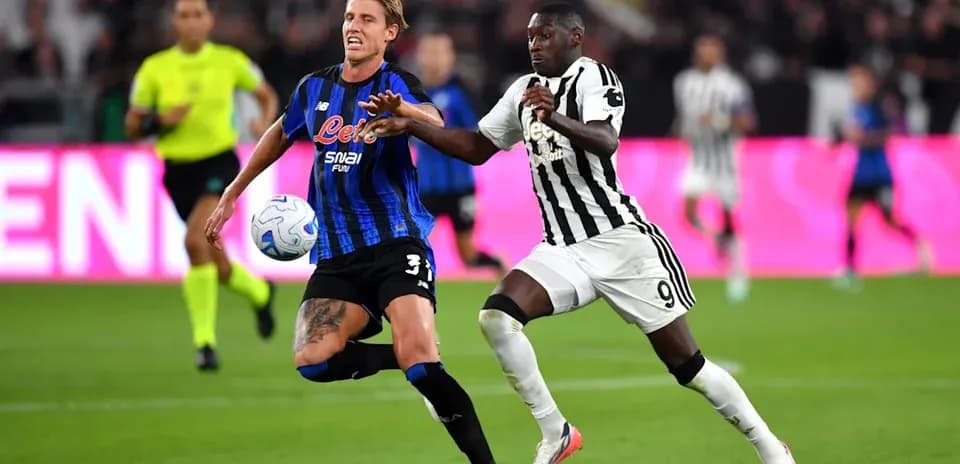 Player attempting to gain possession during match