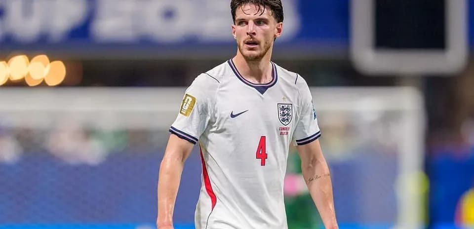 Player in England kit during a match