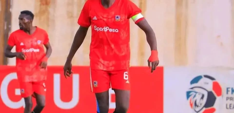 Tusker players during FKF Premier League match