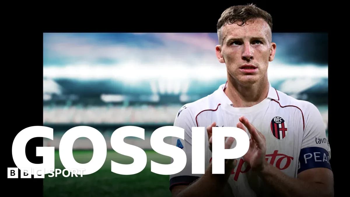 Player in Bologna FC jersey at stadium