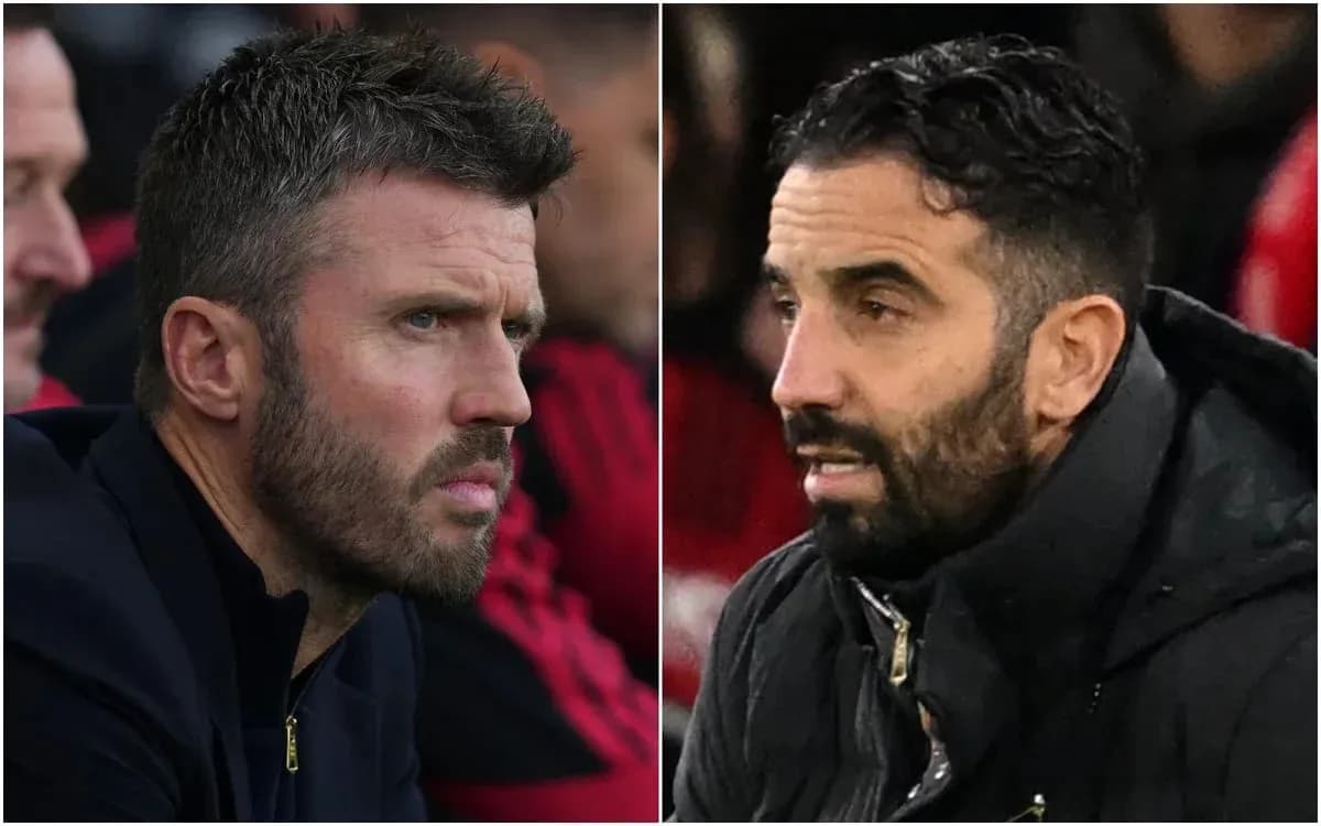 Two football coaches on the sidelines during match